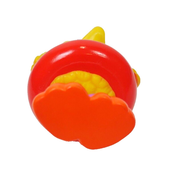 Vintage Jim Henson Productions Big Bird Toy 4.5” Plastic Figure #44 Excellent - Picture 6 of 6